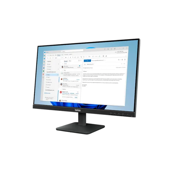 Монитор Lenovo ThinkVision S24-4e 23.8" Full HD 100 Гц / 4 мс / Черный photo 2