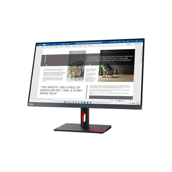 Монитор Lenovo ThinkVision S27i-30 27" Full HD 100 Гц / 4 мс / Черный photo 6