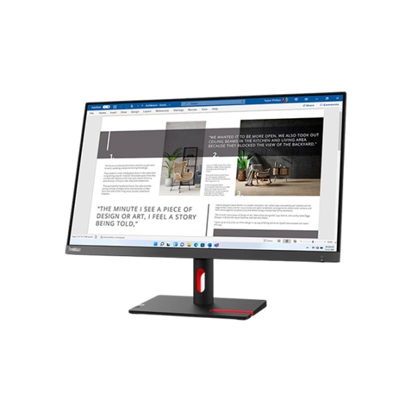 Монитор Lenovo ThinkVision S27i-30 27" Full HD 100 Гц / 4 мс / Черный photo 6
