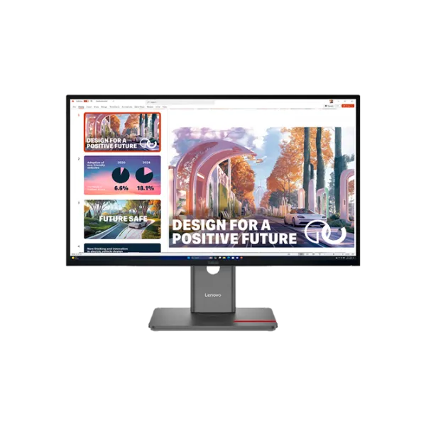 Монитор Lenovo ThinkVision P27QD-40 27" 2K 120 Гц / 4 мс / Черный photo 1