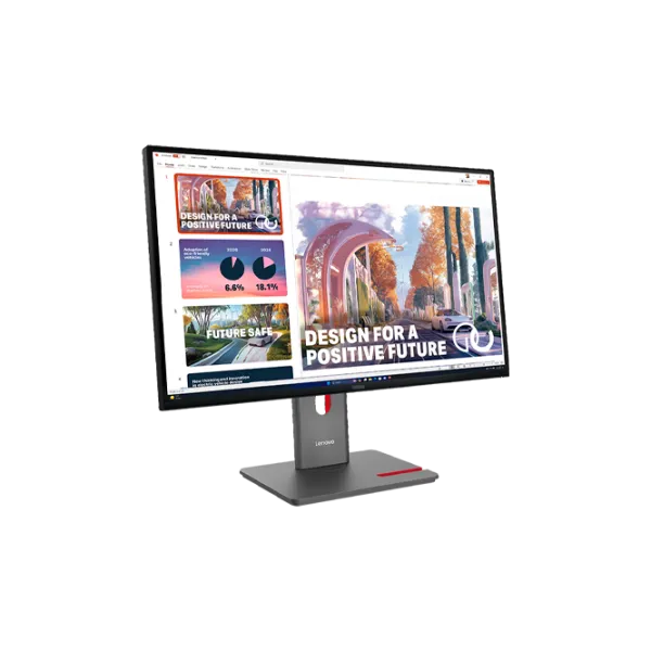 Монитор Lenovo ThinkVision P27QD-40 27" 2K 120 Гц / 4 мс / Черный photo 3
