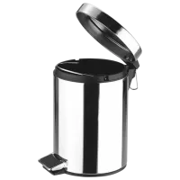 Мусорное ведро Hydro-S 0430005 8л / Нержавеющая сталь / Серебряный