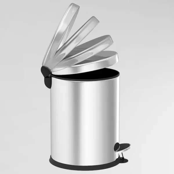 Coș de gunoi Hydro-S 0430030 40l / Inox / Silver photo 2 Coș de gunoi Hydro-S 0430030 40l / Inox / Silver photo 2