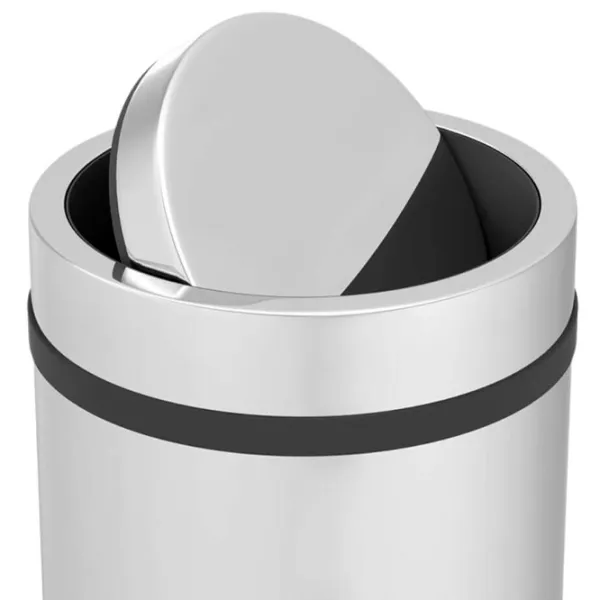 Coș de gunoi Hydro-S Practic 11l / Inox / Silver photo 2 Coș de gunoi Hydro-S Practic 11l / Inox / Silver photo 2