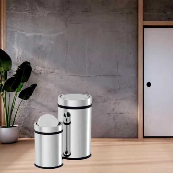 Coș de gunoi Hydro-S Practic 11l / Inox / Silver photo 3 Coș de gunoi Hydro-S Practic 11l / Inox / Silver photo 3