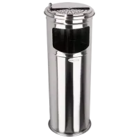 Мусорное ведро Hydro-S 0430045  / Нержавеющая сталь / Серебряный