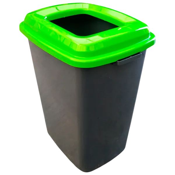 Coș de gunoi Hydro-S 0430553 50l / Plastic / Green photo 1 Coș de gunoi Hydro-S 0430553 50l / Plastic / Green photo 1