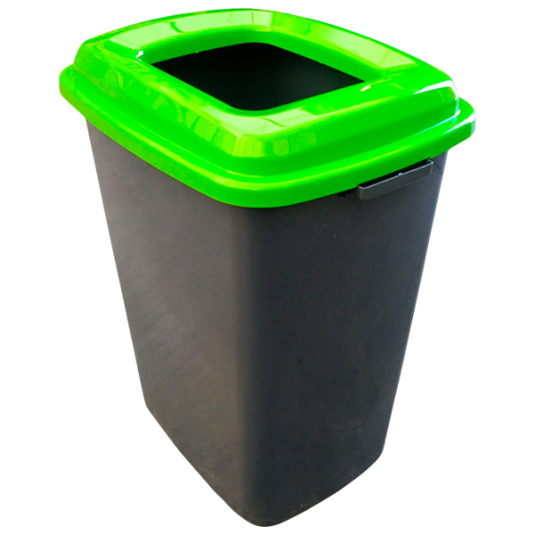 Coș de gunoi Hydro-S 0430553 50l / Plastic / Green photo 1 Coș de gunoi Hydro-S 0430553 50l / Plastic / Green photo 1