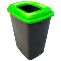 Мусорное ведро Hydro-S 0430553 50л / Пластик / Зеленый