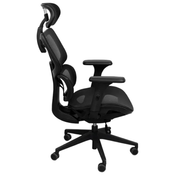 Fotoliu de birou DecoPrim Gomez  Plasă acrilică/ Black  photo 3