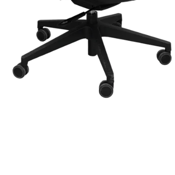 Fotoliu de birou DecoPrim Gomez  Plasă acrilică/ Black  photo 4