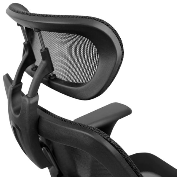 Fotoliu de birou DecoPrim Gomez  Plasă acrilică/ Black  photo 5