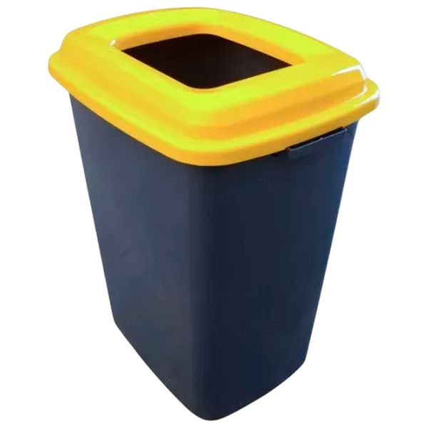 Coș de gunoi Hydro-S 0430551 50l / Plastic / Yellow photo 1