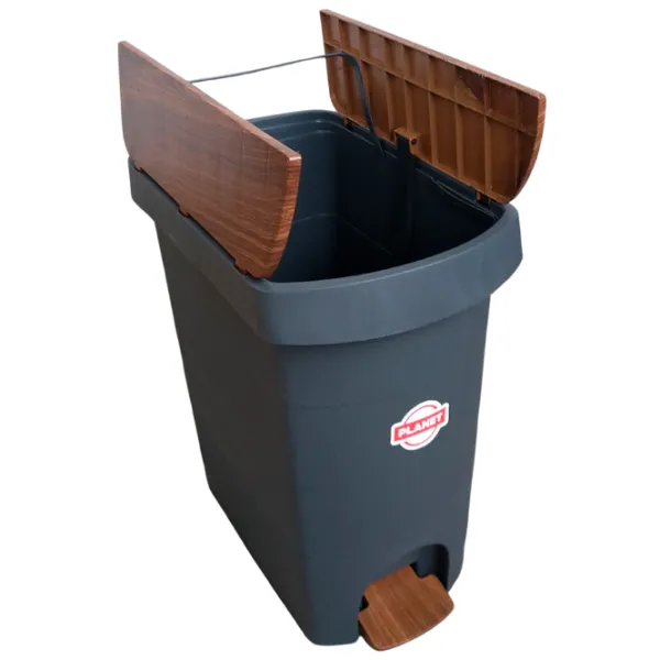 Coș de gunoi Hydro-S Pelican 20l / Plastic / Antracit Wood photo 2