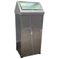 Мусорное ведро Hydro-S Swing 16л / Нержавеющая сталь / Серебряный