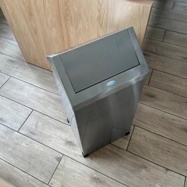 Coș de gunoi Hydro-S Swing 16l / Inox / Silver photo 3 Coș de gunoi Hydro-S Swing 16l / Inox / Silver photo 3