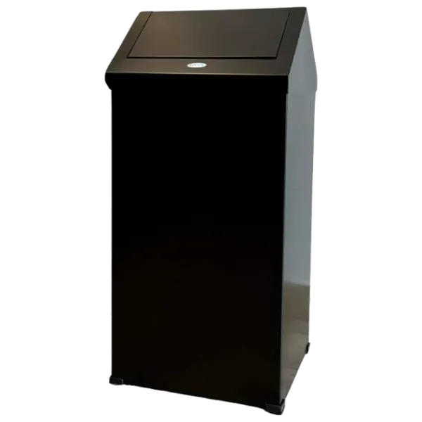 Мусорное ведро Hydro-S Swing 36л / Нержавеющая сталь / Черный photo 1 Мусорное ведро Hydro-S Swing 36л / Нержавеющая сталь / Черный photo 1