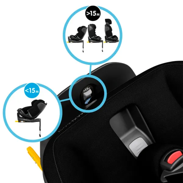 Scaun auto Maxi-Cosi EMERALD 360 PRO  0 luni - 12 ani / 36 kg / Black photo 16
