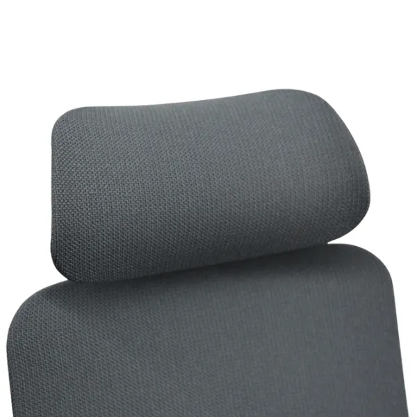 Fotoliu de birou DecoPrim Nelson Placaj / Gray Black photo 7