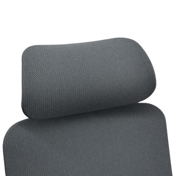 Fotoliu de birou DecoPrim Nelson Placaj / Gray Black photo 7