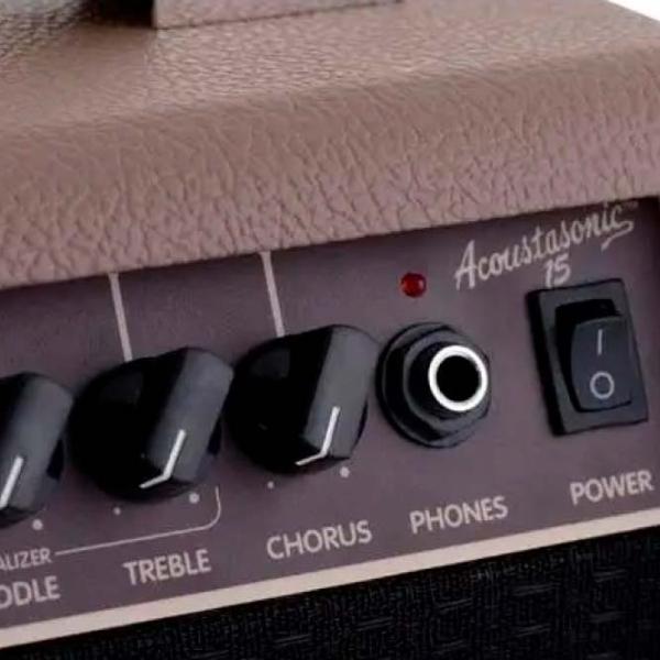 Гитарный усилитель Fender Acoustasonic 15 15 Вт / Пластик photo 2