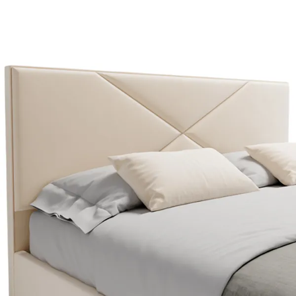 Кровать My-Style my-Lana 200 x 200 см / Фанера / Кремовый photo 3