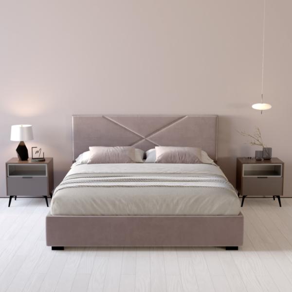 Кровать My-Style my-Lana 200 x 200 см / Фанера / Антик photo 6