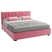 Кровать My-Style my-Eva 160 x 200 см / Фанера / Розовый