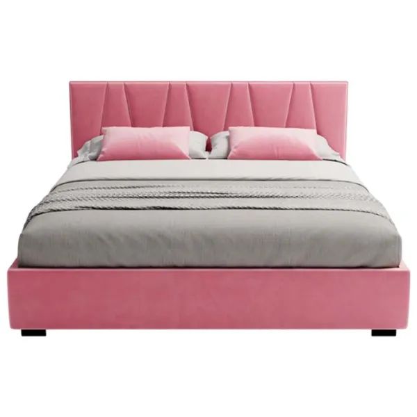 Кровать My-Style my-Eva 200 x 200 см / Фанера / Розовый photo 2