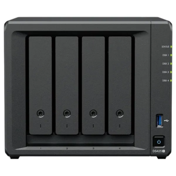 Сетевое хранилище Synology DS425+ Черный photo 2