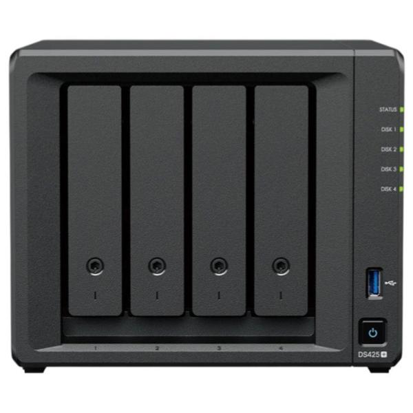 Сетевое хранилище Synology DS425+ Черный photo 2