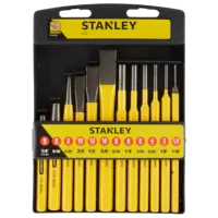 Set dălți Stanley 4-18-299  pentru metal / / Plată