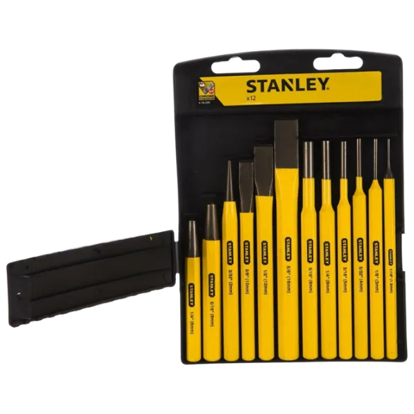 Набор долот Stanley 4-18-299  для металла / / Плоское  photo 2