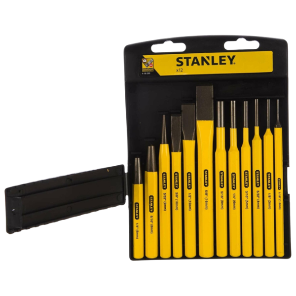 Набор долот Stanley 4-18-299  для металла / / Плоское  photo 2