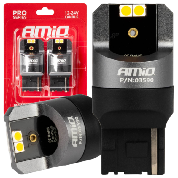 Lampă auto Amio PRO series LED / WY21W / SMD / 21 W /  photo 1 Lampă auto Amio PRO series LED / WY21W / SMD / 21 W /  photo 1