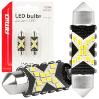 Lampă auto Amio 04237 LED / C5W / SMD / 5 W / 
