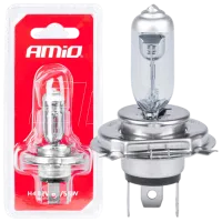 Lampă auto Amio 03361  Halogen / H4 / P43t / 60 - 55 W / 