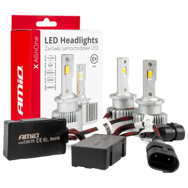 Lampă auto Amio X AllinOne Series LED / D4R / P32d-2 / 50 W /  photo 3 Lampă auto Amio X AllinOne Series LED / D4R / P32d-2 / 50 W /  photo 3