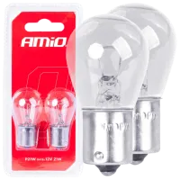 Lampă auto Amio 03351  Incandescentă / P21W / BA15s / 21 W / 