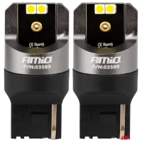 Lampă auto Amio Canbus PRO LED / W21W / SMD / 21 W / photo 3