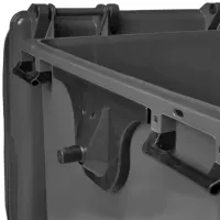 Tomberon de gunoi Hydro Systems 8001210 1100l / Metal photo 2