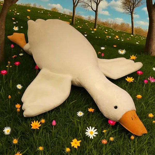 Мягкая игрушка ChiToys Animals Goose 86718 3+ / Белый photo 4