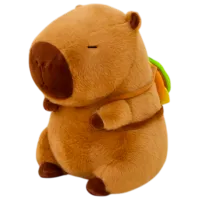 Мягкая игрушка ChiToys Animals Capibara 86664 3+ / Коричневый