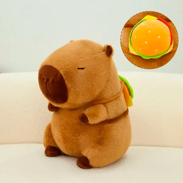 Мягкая игрушка ChiToys Animals Capibara 86664 3+ / Коричневый photo 3