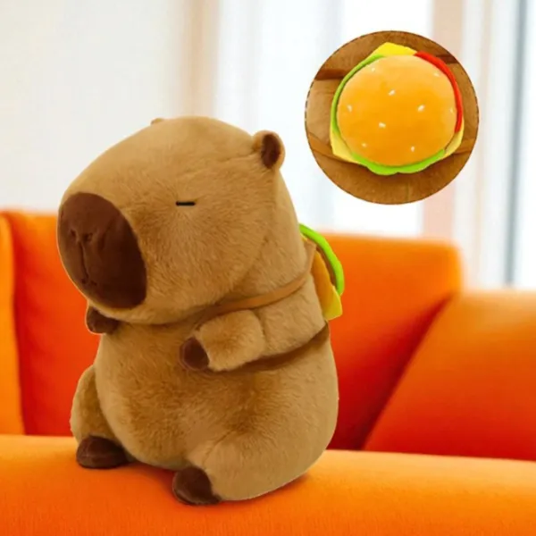 Мягкая игрушка ChiToys Animals Capibara 86664 3+ / Коричневый photo 4