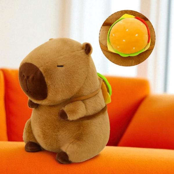 Мягкая игрушка ChiToys Animals Capibara 86664 3+ / Коричневый photo 4