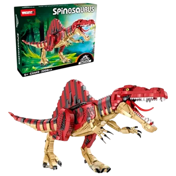 Constructor Richi Tichi Dinozaur  Dinozaur/ Red photo 1