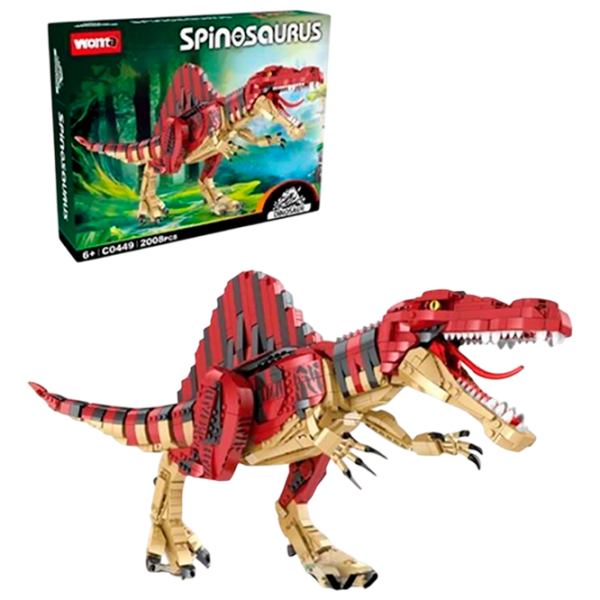 Constructor Richi Tichi Dinozaur  Dinozaur/ Red photo 1