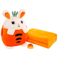 Мягкая игрушка ChiToys Animals Морков 86763 3+ / Оранжевый