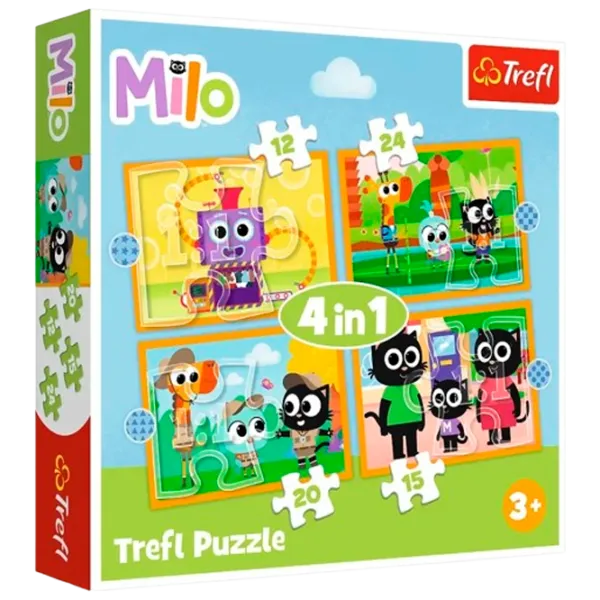 Puzzle Trefl Milo 3+/ Numărul de piese: 24 photo 1